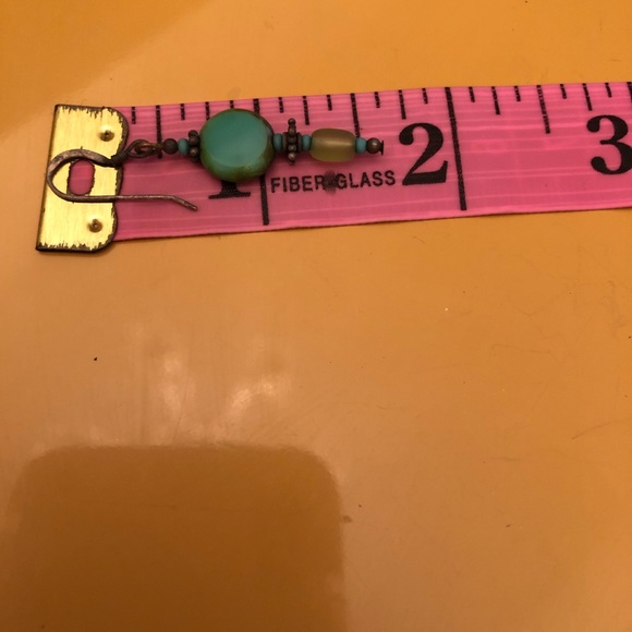 Unique! ๐ Beaded Drop Earrings - Picture 3 of 3